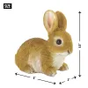 Colorful Rabbit Sculpture - Vibrant Bunny Figurine for Home Decor